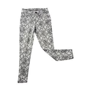 Seven7 Jeans size 6 woman snake print  high-waisted stretch denium designer‎